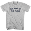 The Way Of The Playa Adult Cotton T-shirt by Tribe Lacrosse
