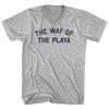 The Way Of The Playa Adult Cotton V-neck T-shirt by Tribe Lacrosse