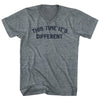 This time it's different Tri-Blend V-neck Womens Junior Cut T-shirt by Tribe Lacrosse