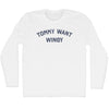 Tommy Want Wingy Adult Cotton Long Sleeve T-shirt by Tribe Lacrosse