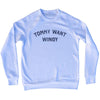 Tommy Want Wingy Adult Tri-Blend Sweatshirt by Tribe Lacrosse