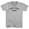 Tommy Want Wingy Adult Cotton V-neck T-shirt by Tribe Lacrosse
