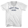 Tommy Want Wingy Adult Cotton V-neck T-shirt by Tribe Lacrosse