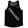 Torrance Zamperini Black Running Racerback Singlet Track Top by Tribe Lacrosse