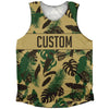 Tropic Thunder Camo Custom Athletic Tank Top by Tribe Lacrosse