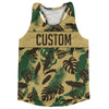 Tropic Thunder Camo Custom Running Racerback Singlet by Tribe Lacrosse