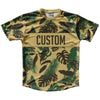 Tropic Thunder Camo Custom Running Shirt Track Cross Made In USA by Tribe Lacrosse