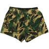 Tropic Thunder Camo Womens & Girls Sport Shorts End Made In USA by Tribe Lacrosse