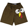 Turkey Trot Crazy Eyes Lacrosse Shorts Made In USA by Tribe Lacrosse
