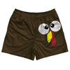 Turkey Trot Crazy Eyes Rugby Shorts Made In USA by Tribe Lacrosse