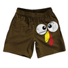 Turkey Trot Crazy Eyes Soccer Shorts Made In USA by Tribe Lacrosse