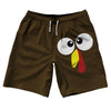 Turkey Trot Crazy Eyes 10" Swim Shorts Made in USA by Tribe Lacrosse