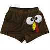 Turkey Trot Crazy Eyes Womens & Girls Sport Shorts End Made In USA by Tribe Lacrosse