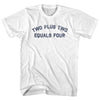 Two Plus Two Equals Four Youth Cotton T-shirt by Tribe Lacrosse