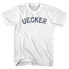Uecker Womens Cotton Junior Cut T-Shirt by Tribe Lacrosse