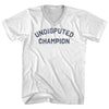 Undisputed Champion Adult Cotton V-neck T-shirt by Tribe Lacrosse