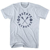 Upstate Ny Lacrosse Adult Tri-Blend T-Shirt by Tribe Lacrosse