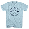 Upstate Ny Lacrosse Adult Cotton T-Shirt by Tribe Lacrosse