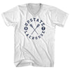 Upstate Ny Lacrosse Adult Cotton V-Neck T-Shirt by Tribe Lacrosse