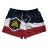 Utah New Flag Shorts 2.5" Swim Shorts Made in USA by Tribe Lacrosse
