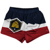 Utah New Flag Shorts Womens & Girls Sport Shorts End Made In USA by Tribe Lacrosse