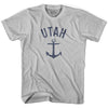 Utah State Anchor Home Cotton Adult T-shirt by Ultras