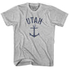 Utah State Anchor Home Cotton Adult T-shirt by Ultras