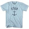 Utah State Anchor Home Cotton Adult T-shirt by Ultras