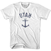 Utah State Anchor Home Cotton Womens T-shirt by Ultras