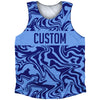 Vapor Design Custom Finish Line Athletic Tank Top by Tribe Lacrosse