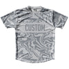 Vapor Design Custom Finish Line Running Shirt Track Cross Made In USA by Tribe Lacrosse