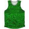 Vapor Design Custom Finish Line Athletic Tank Top by Tribe Lacrosse