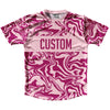 Vapor Design Custom Finish Line Running Shirt Track Cross Made In USA by Tribe Lacrosse