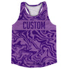 Vapor Design Custom Finish Line Running Track Tops Made In USA by Tribe Lacrosse