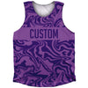 Vapor Design Custom Finish Line Athletic Tank Top by Tribe Lacrosse