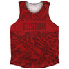 Vapor Design Custom Finish Line Athletic Tank Top by Tribe Lacrosse