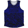 Vapor Design Custom Finish Line Athletic Tank Top by Tribe Lacrosse