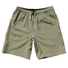 Pinstripes 10" Swim Shorts Made in USA by Tribe Lacrosse