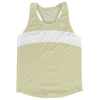 Vegas Gold And White Running Track Tops Made In USA by Tribe Lacrosse