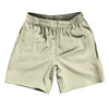 Pinstripes Athletic Running Fitness Exercise Shorts 7" Inseam Shorts Made In USA by Tribe Lacrosse