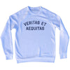 Veritas Et Aequitas Adult Tri-Blend Sweatshirt by Tribe Lacrosse