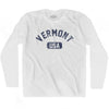 Vermont USA Adult Cotton Long Sleeve T-shirt by Ultras