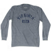 Virginia USA Adult Tri-Blend Long Sleeve T-shirt by Ultras
