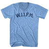 W.I.I.F.M Adult Tri-Blend V-neck T-shirt by Tribe Lacrosse
