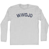WWOJD Adult Cotton Long Sleeve T-shirt by Tribe Lacrosse