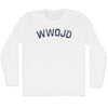 WWOJD Adult Cotton Long Sleeve T-shirt by Tribe Lacrosse