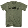 WWOJD Adult Tri-Blend T-shirt by Tribe Lacrosse