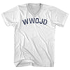 WWOJD Adult Cotton V-neck T-shirt by Tribe Lacrosse