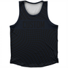 Warped Checkerboard Custom Athletic Sport Tank Top Made In USA by Tribe Lacrosse