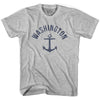 Washington State Anchor Home Cotton Womens T-shirt by Ultras